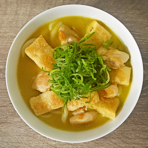 京風カレー南蛮うどん